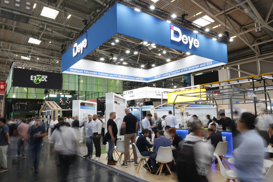 A bomba de calor solar Deye impressionou na Intersolar