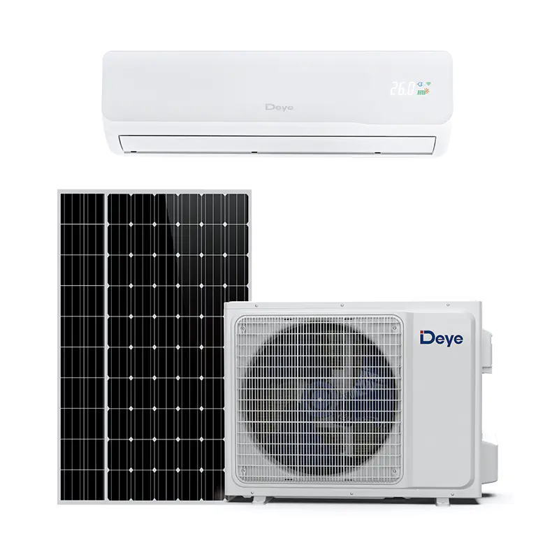É um sistema híbrido AC ou DC? Dentro do condicionador de ar solar híbrido ACDC