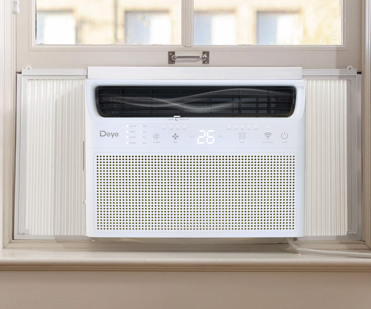 Quais são os requisitos especiais para seleção de refrigerante para janela solar ACDC híbrida AC